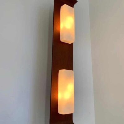 Lampadaire bois scandinave G. Reggiani