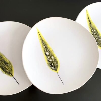 Assiettes plume