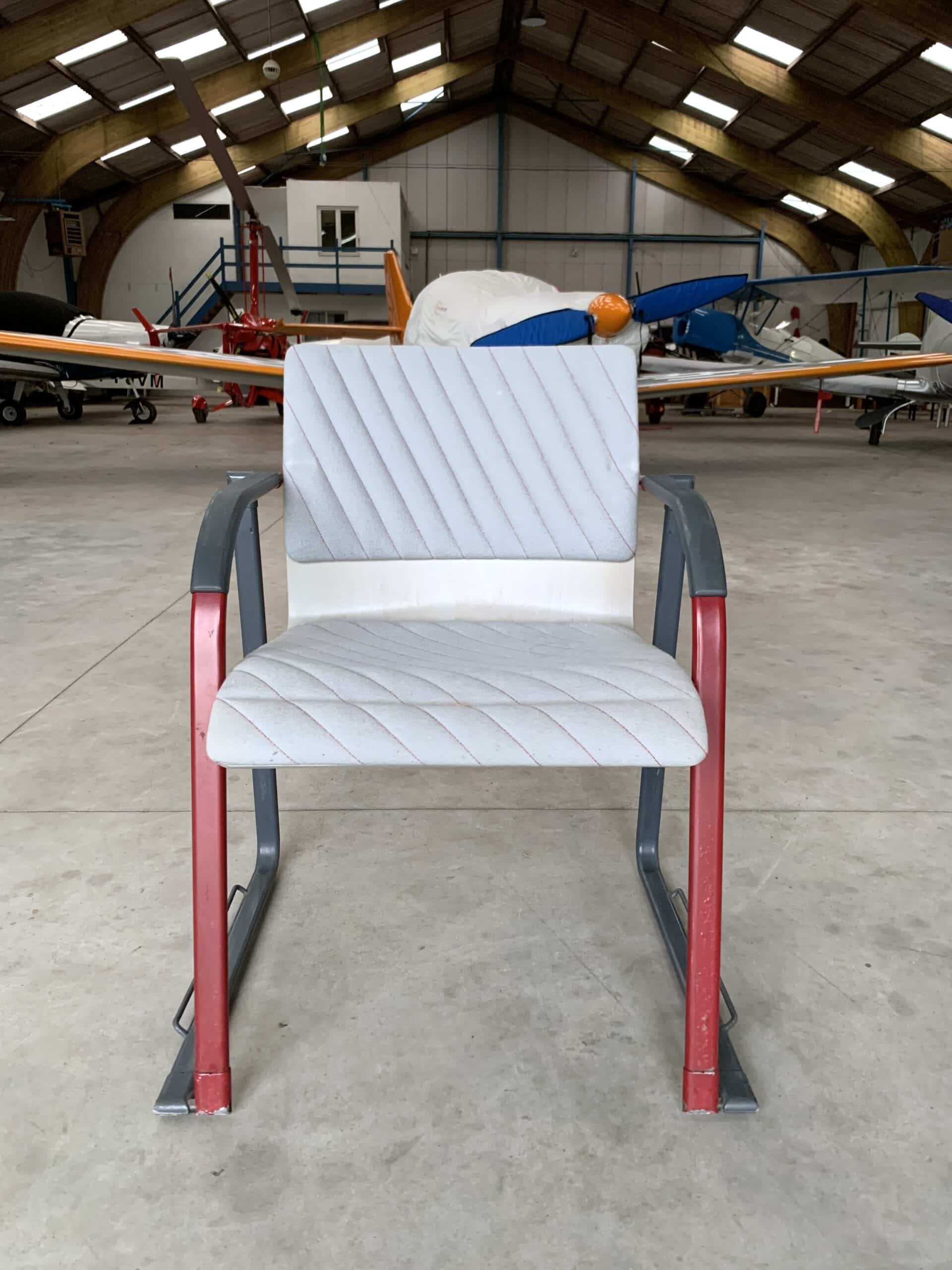 Chaises de bureau vintage de face
