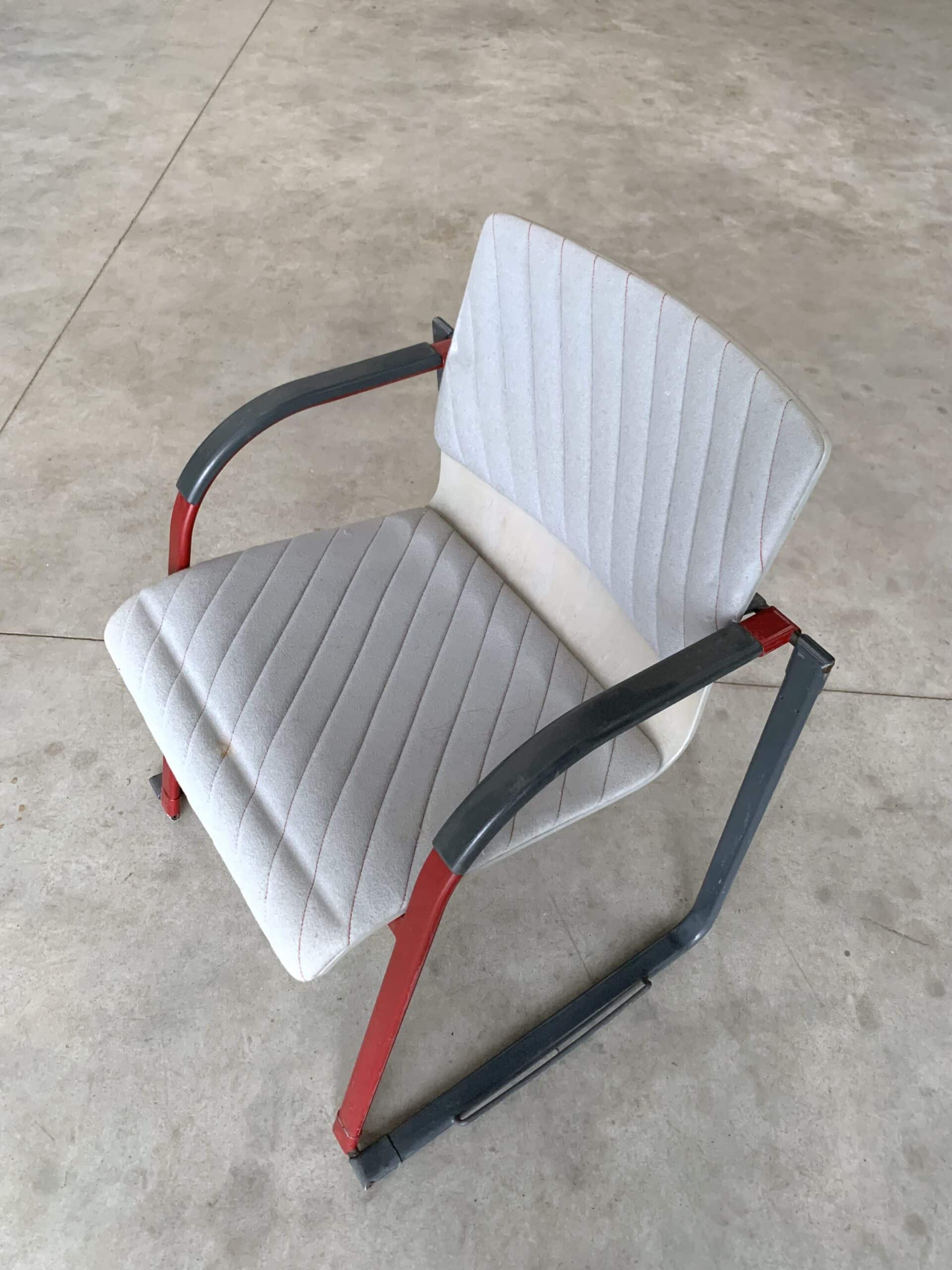 Chaises de bureau vintage du dessus