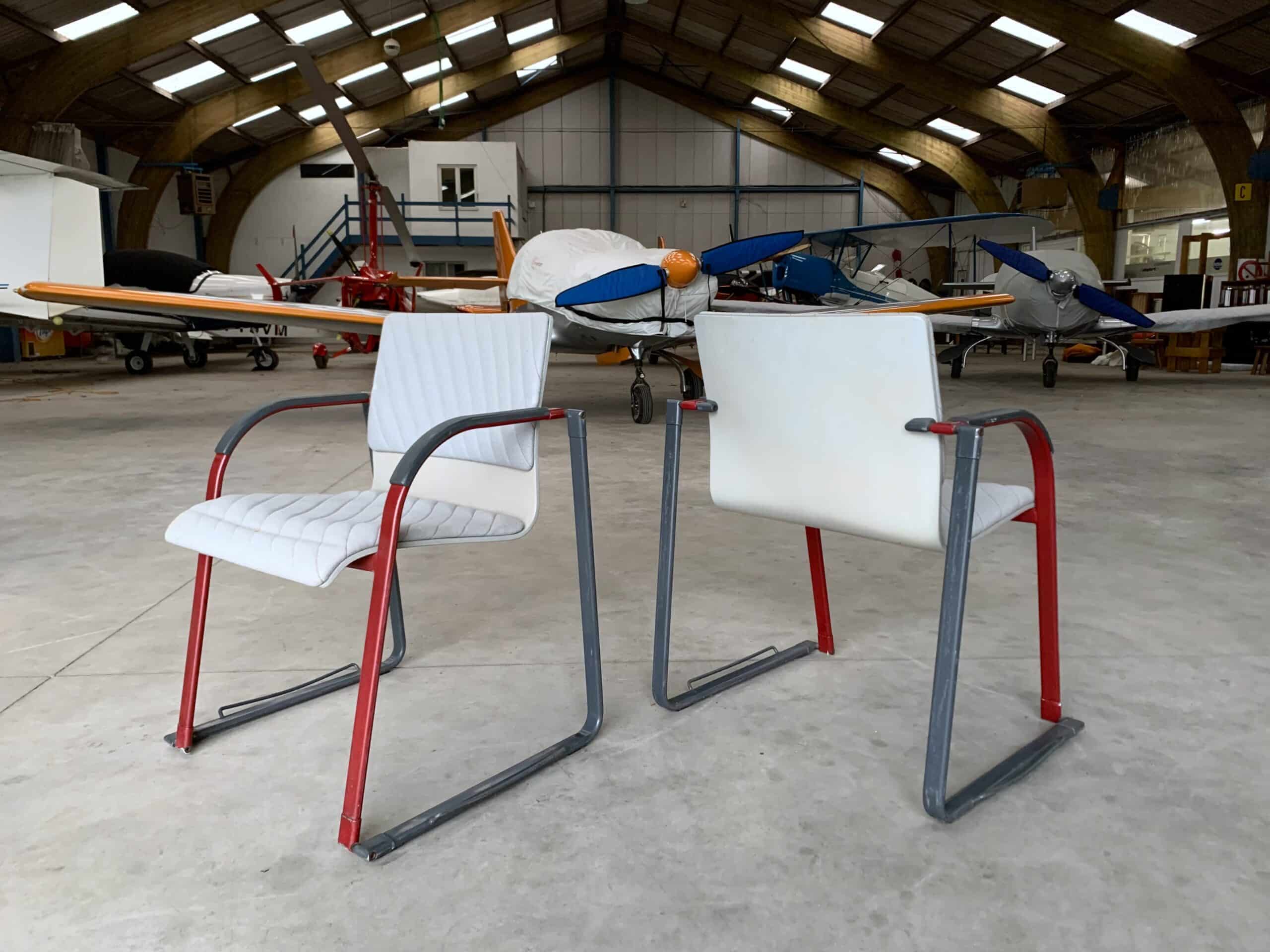 Chaises de bureau vintage paire