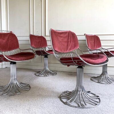 Chaises mid-century Gastone Rinaldi