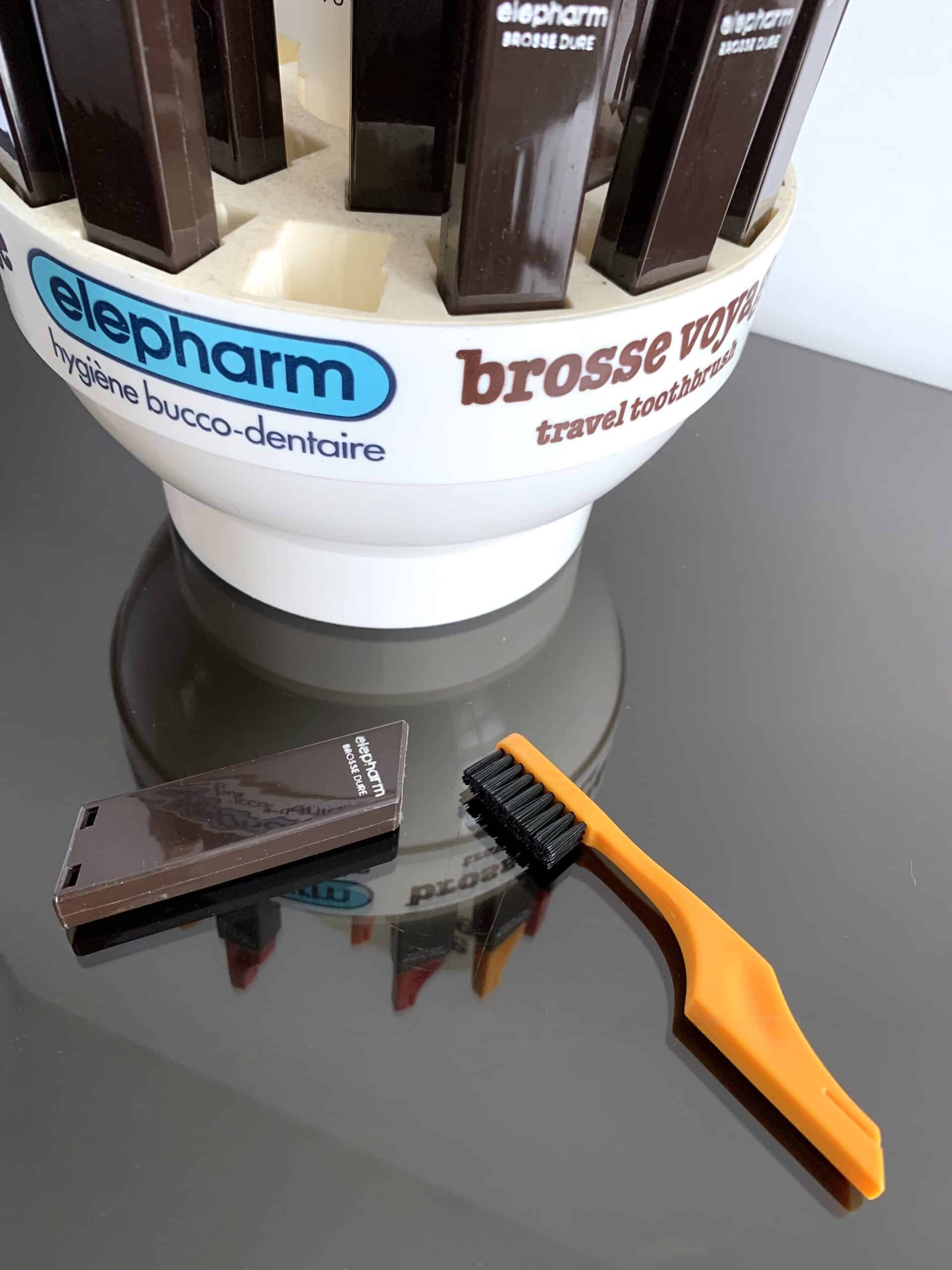 Support à brosse à dents détail brosse