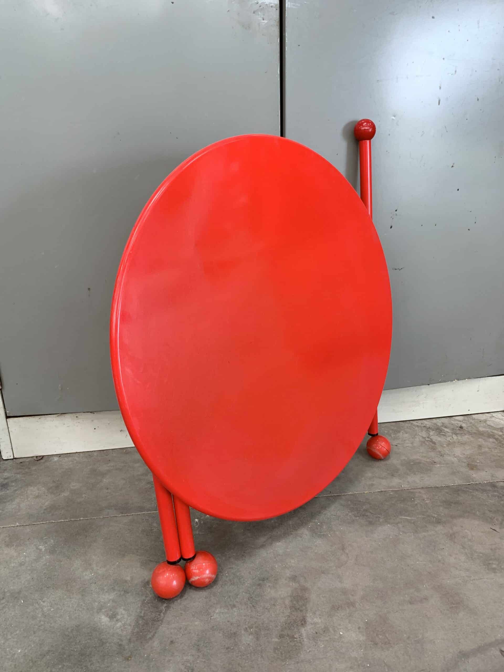 Table d'appoint vintage IKEA pliée