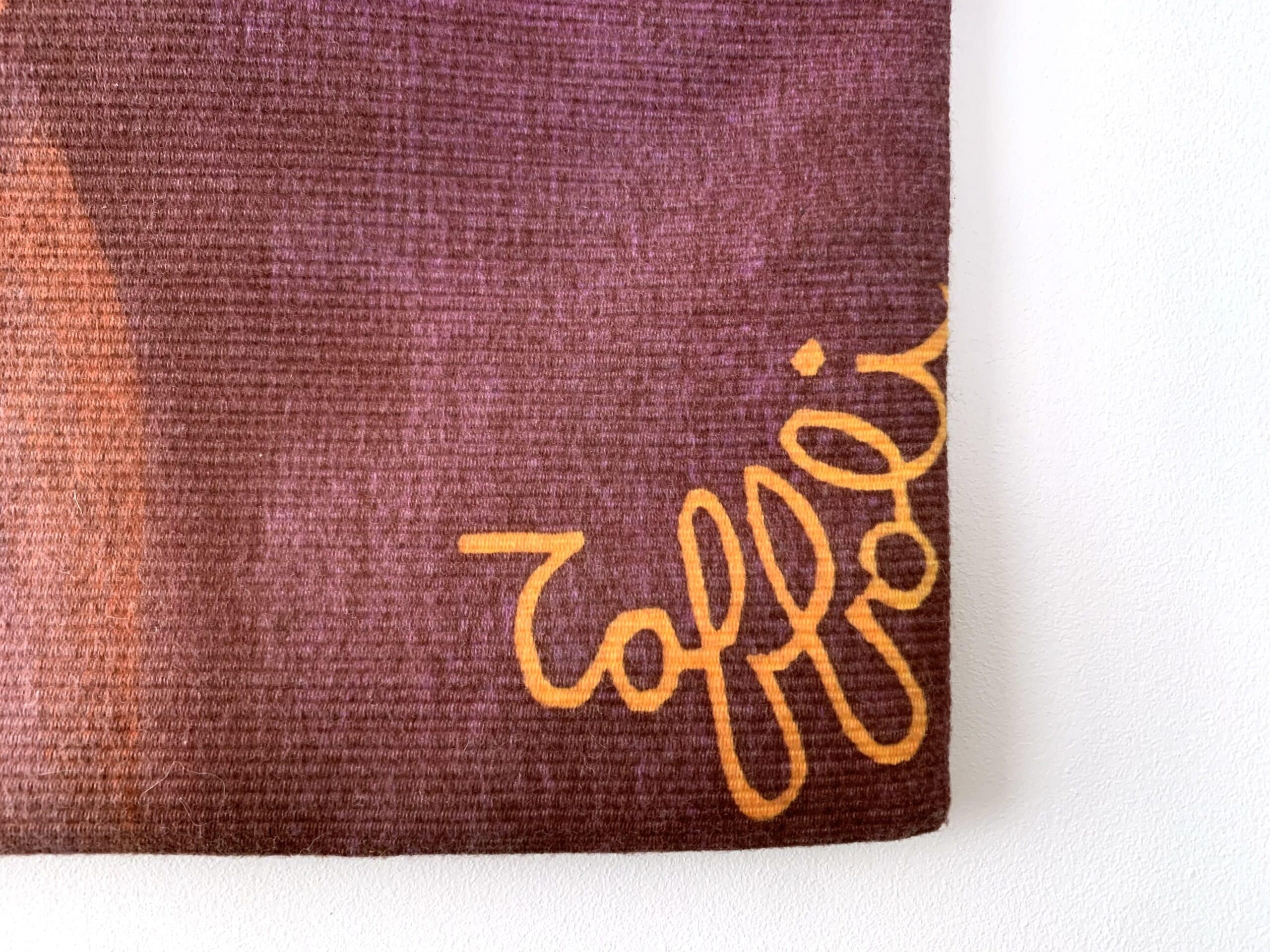 Tapisserie signature Toffoli
