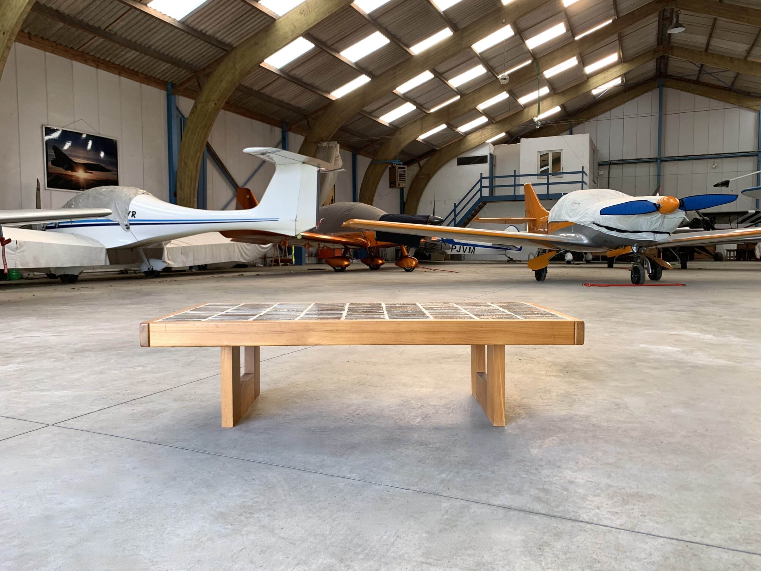Table basse Regain Camargue vue profil