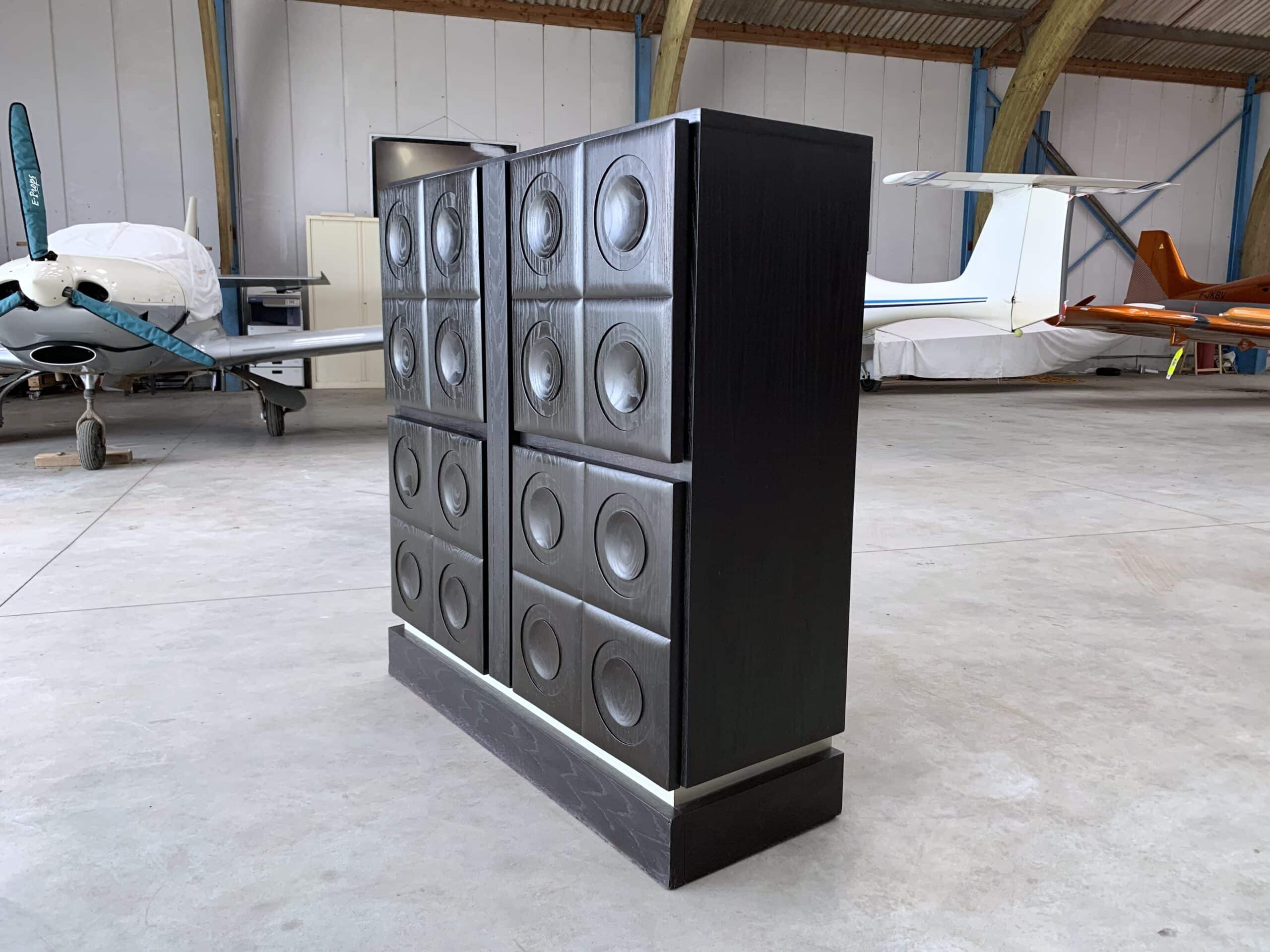 Cabinet De Coene 16 ronds vue profil
