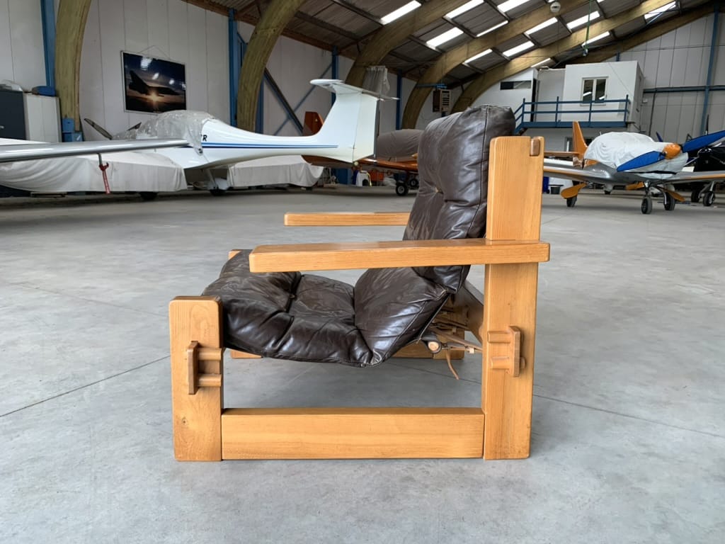 Fauteuil Sénac vue profil
