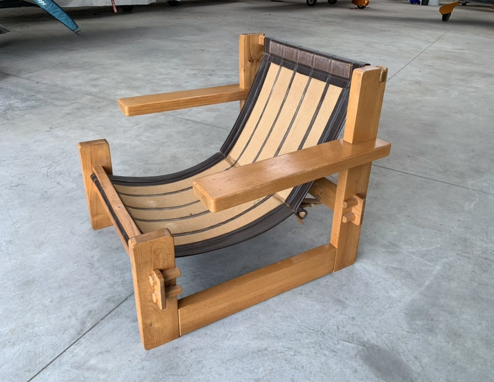 Fauteuil Sénac vue sans coussin