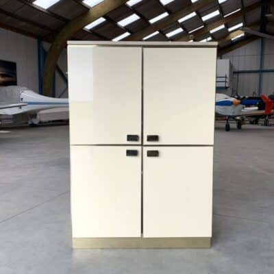 Cabinet ivoire vue de face